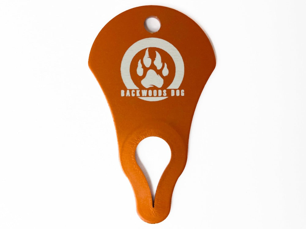 Bakwoods Dog tick key remover orange