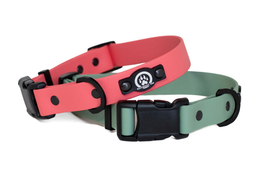 1" Waterproof BioThane Quick-Release Dog Collar